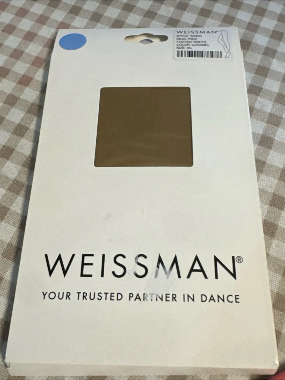 Weissman Dance Tights - Caramel